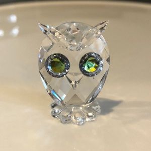 Swarovski Crystal Miniature Owl NEW